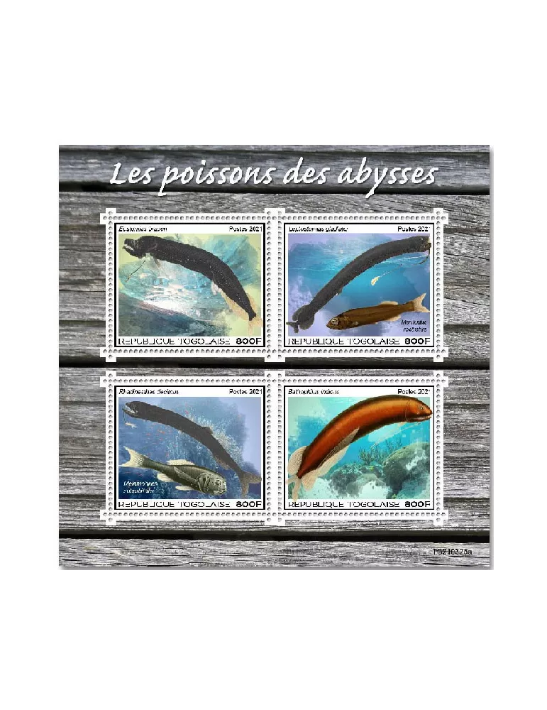 n° 9377/9380 - Timbre TOGO Poste