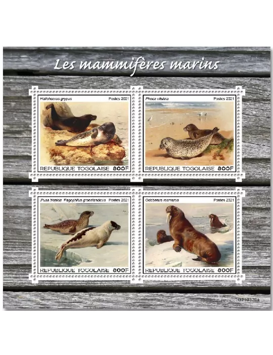 n° 9381/9384 - Timbre TOGO Poste