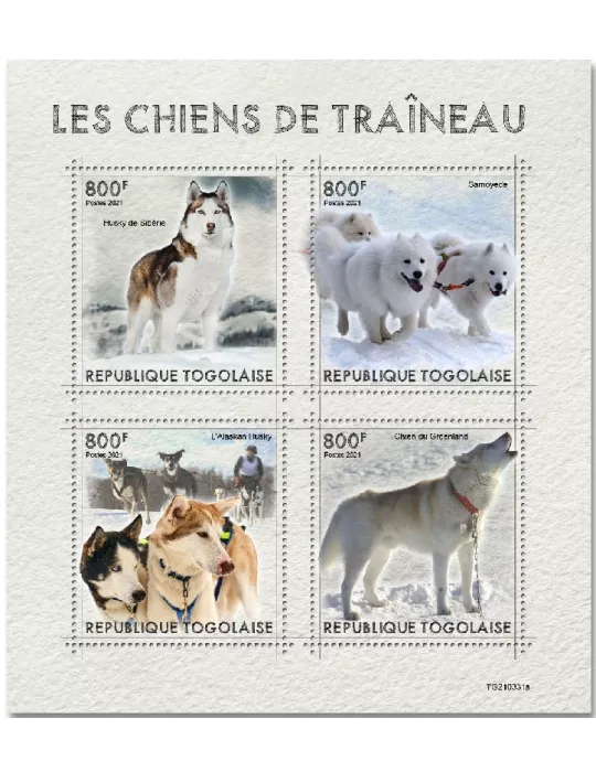 n° 9401/9404 - Timbre TOGO Poste