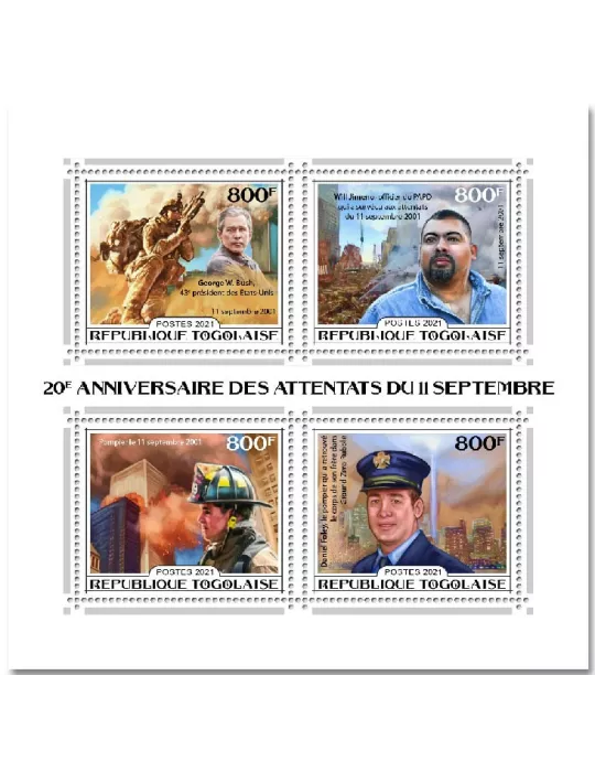 n° 9409/9412 - Timbre TOGO Poste