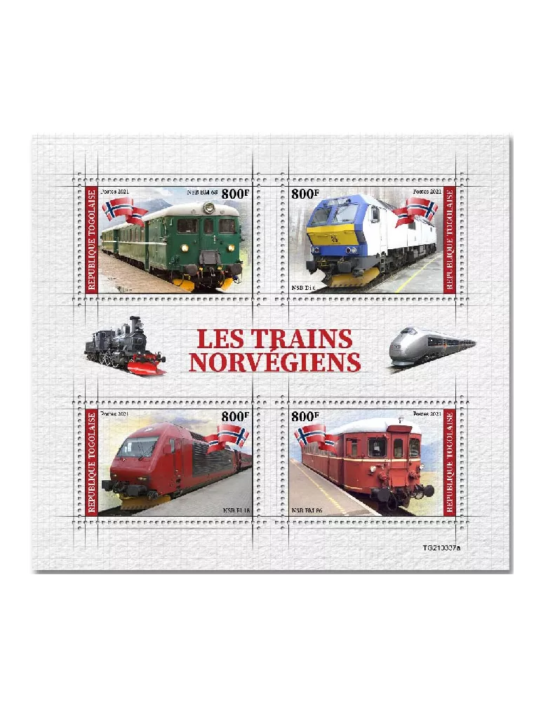 n° 9425/9428 - Timbre TOGO Poste