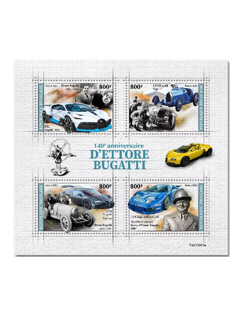 n° 9477/9480 - Timbre TOGO Poste