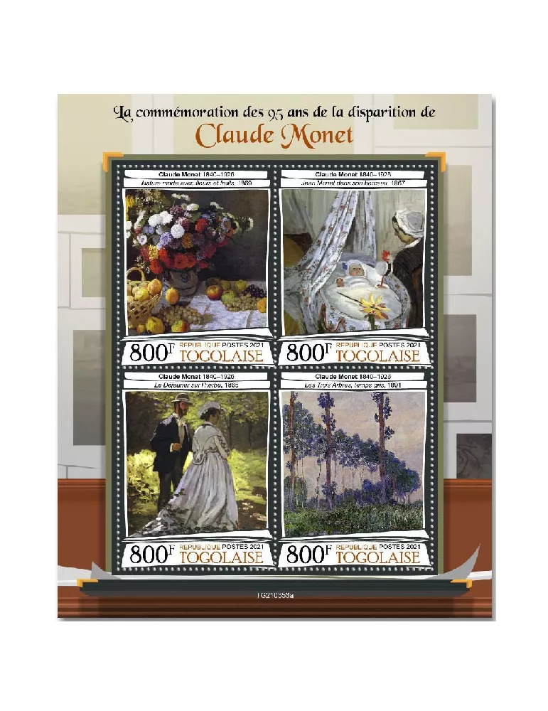 n° 9489/9492 - Timbre TOGO Poste