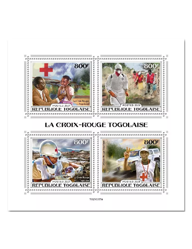 n° 9504/9507 - Timbre TOGO Poste