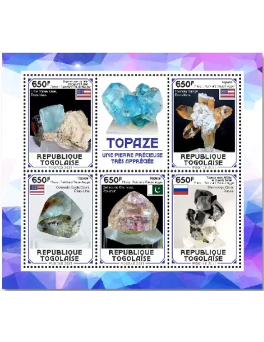 n° 9516/9520 - Timbre TOGO Poste