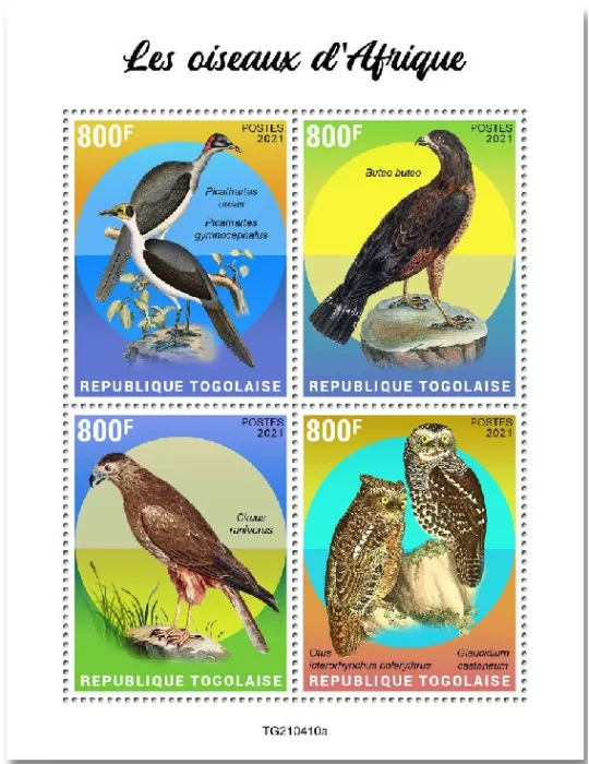 n° 9547/9550 - Timbre TOGO Poste