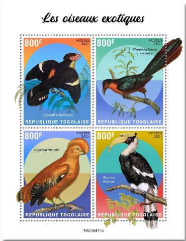 n° 9551/9554 - Timbre TOGO Poste