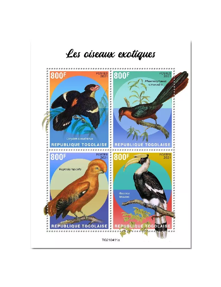 n° 9551/9554 - Timbre TOGO Poste