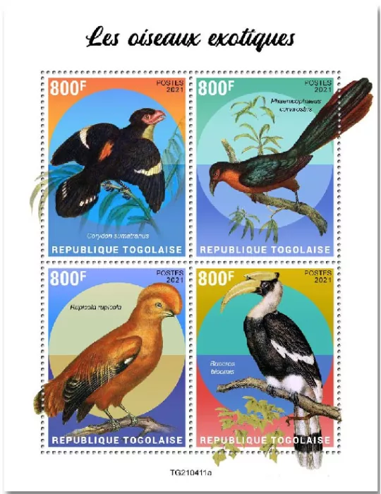 n° 9551/9554 - Timbre TOGO Poste