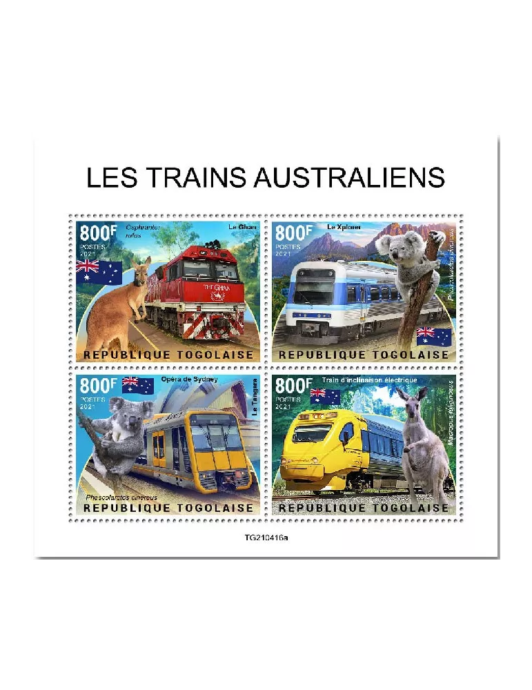 n° 9571/9574 - Timbre TOGO Poste