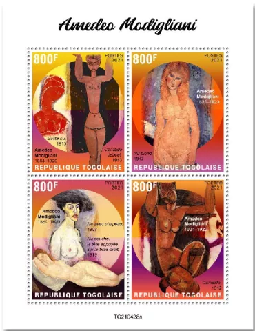 n° 9619/9622 - Timbre TOGO Poste