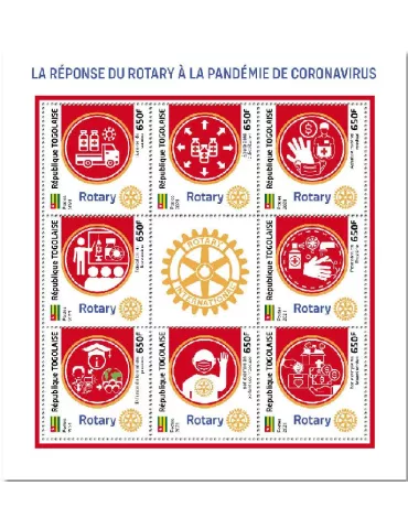 n° 9644/9651 - Timbre TOGO Poste