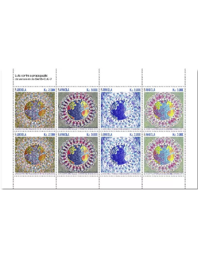 n° 2081/2084 - Timbre ANGOLA Poste