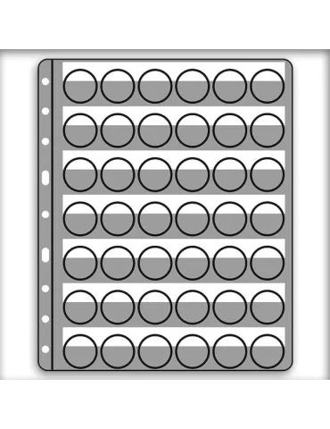 Recharges COMPART 42 transparentes (paquet de 5) LEUCHTTURM