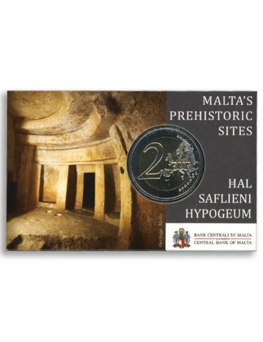 BU : 2 EURO COMMEMORATIVE 2022 : MALTE (Hypogée de Hal Saflieni)