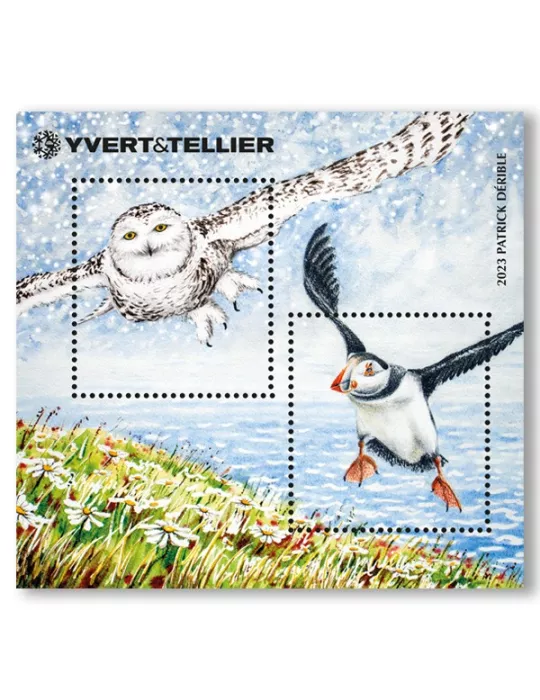 n° 15- Timbre France Bloc Yvert et Tellier (Patrick DERIBLE)