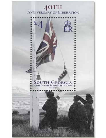 n°31 - Timbre GEORGIE DU SUD Blocs et feuillets