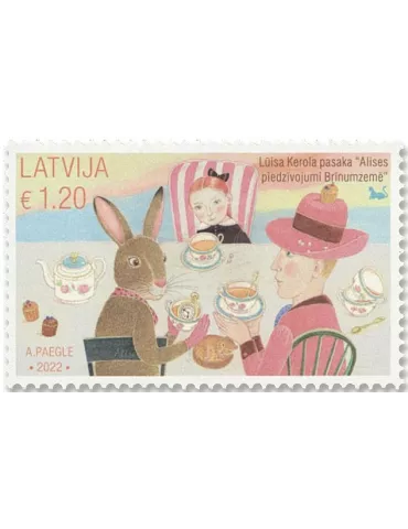 n°1137 - Timbre LETTONIE Poste