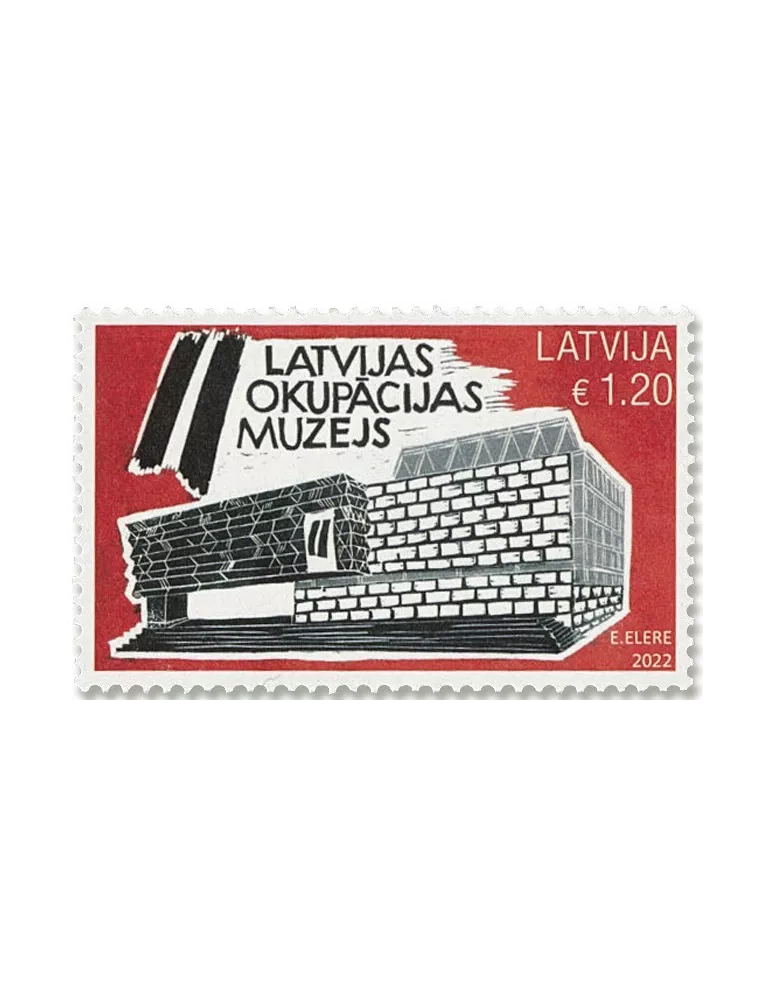 n°1140 - Timbre LETTONIE Poste