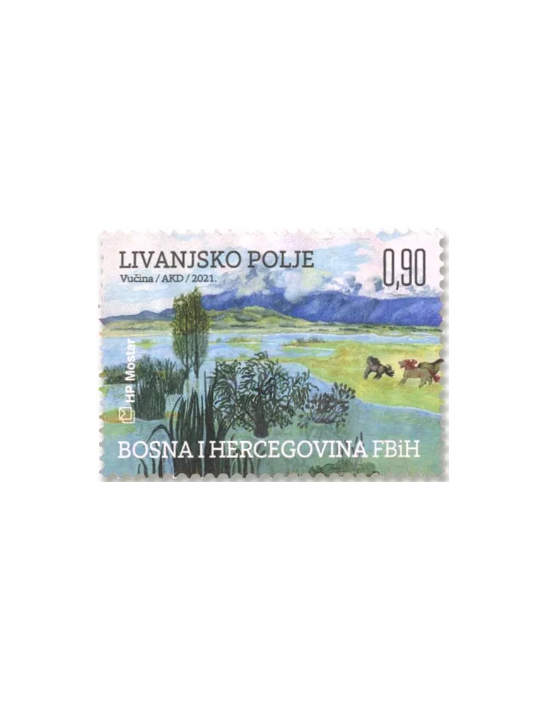 n°521 - Timbre HERCEG-BOSNA Poste