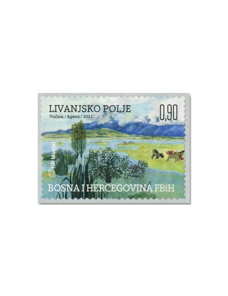 n°522 - Timbre HERCEG-BOSNA Poste