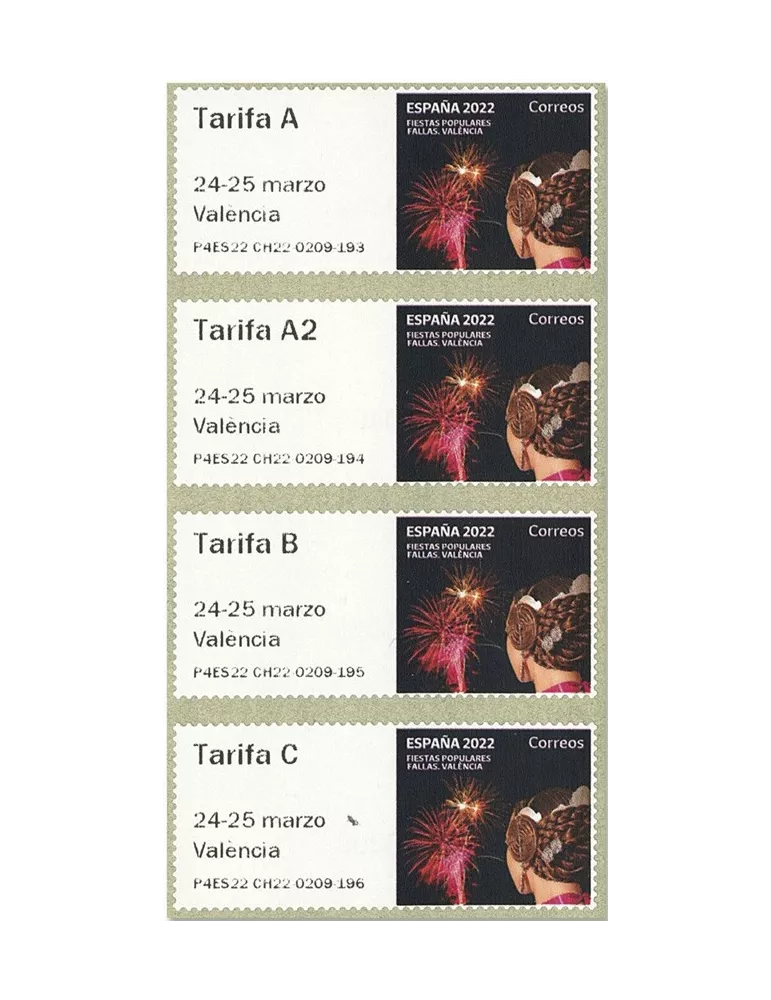n°180 - Timbre ESPAGNE Timbres de distributeurs