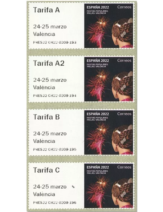 n°180 - Timbre ESPAGNE Timbres de distributeurs