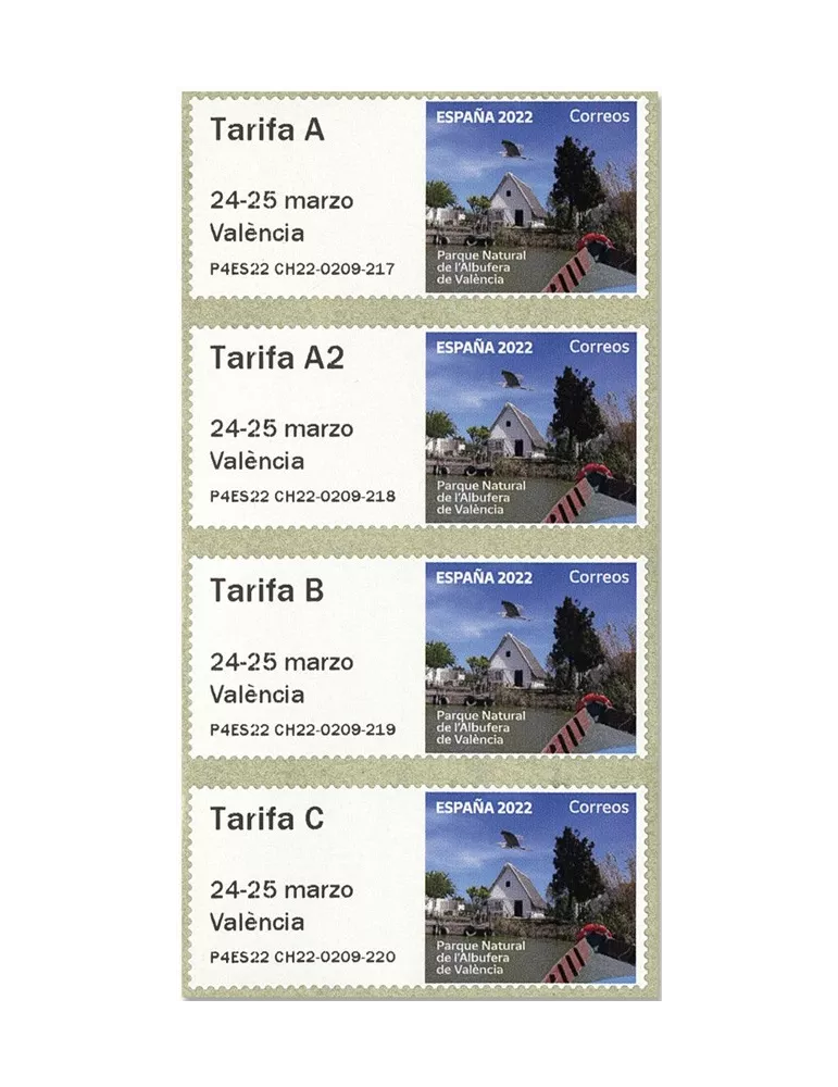 n°181 - Timbre ESPAGNE Timbres de distributeurs