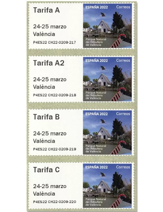 n°181 - Timbre ESPAGNE Timbres de distributeurs