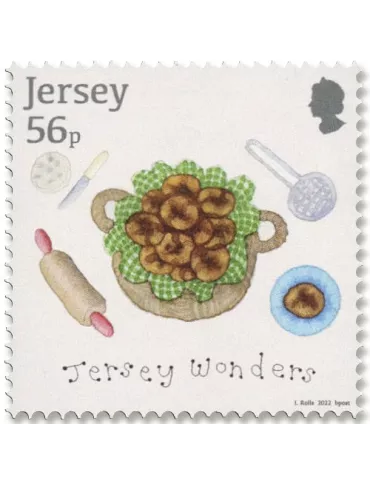 n°2671/2676 + le n° 2670 - Timbre JERSEY Poste