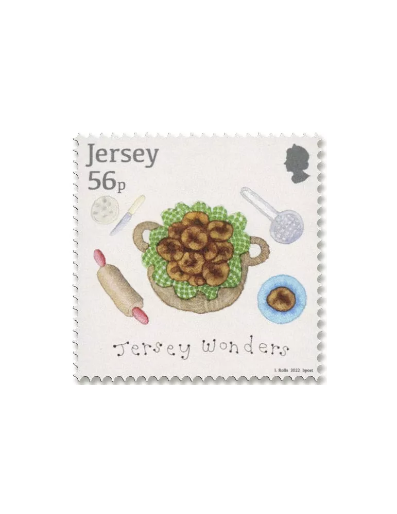 n°2671/2676 + le n° 2670 - Timbre JERSEY Poste