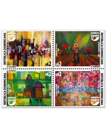 n° 2296/2303 - Timbre DOMINICAINE Poste