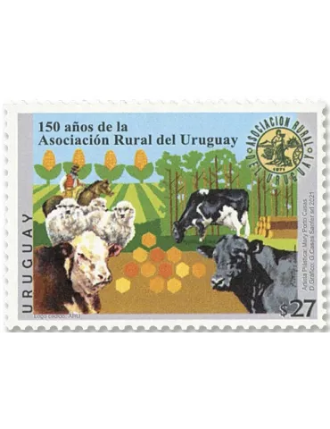 n°3050 - Timbre URUGUAY Poste