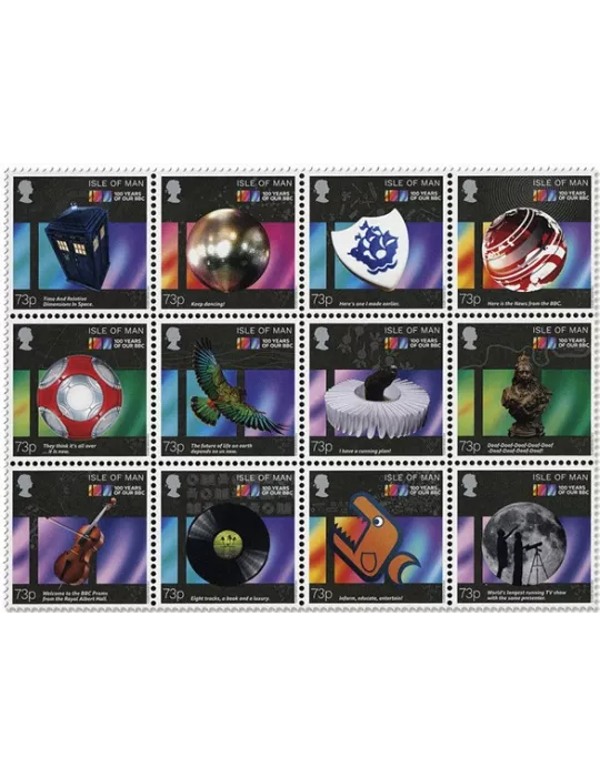 n°2891/2902 - Timbre ILE DE MAN Poste