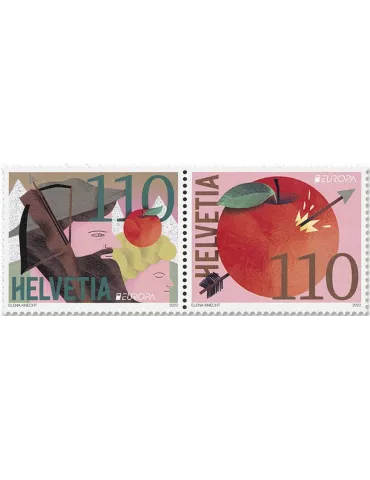 n°2718/2719 - Timbre SUISSE Poste (EUROPA)