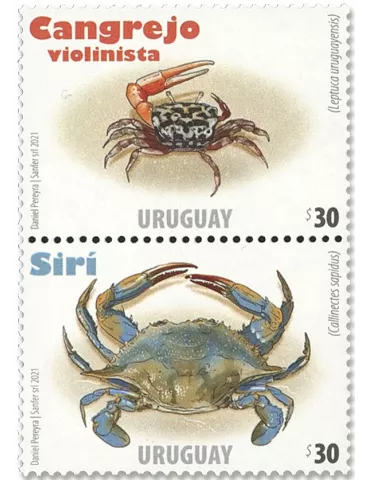 n°3069/3070 - Timbre URUGUAY Poste