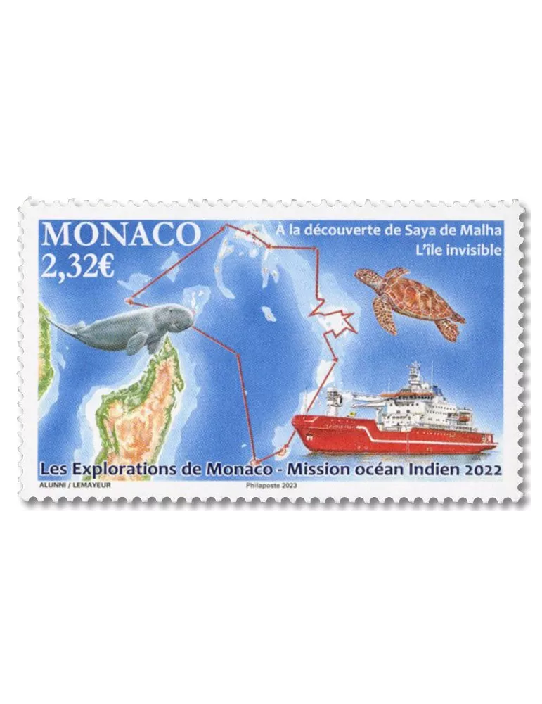 n° 3358 - Timbre MONACO Poste