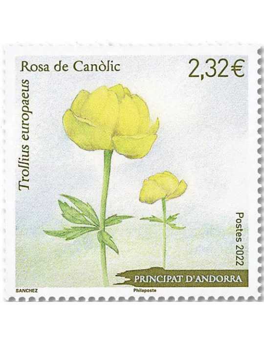 n° 881 - Timbre ANDORRE Poste