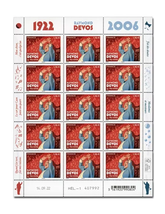 n° F85 - Timbre France Feuillets de France (n° 5639)