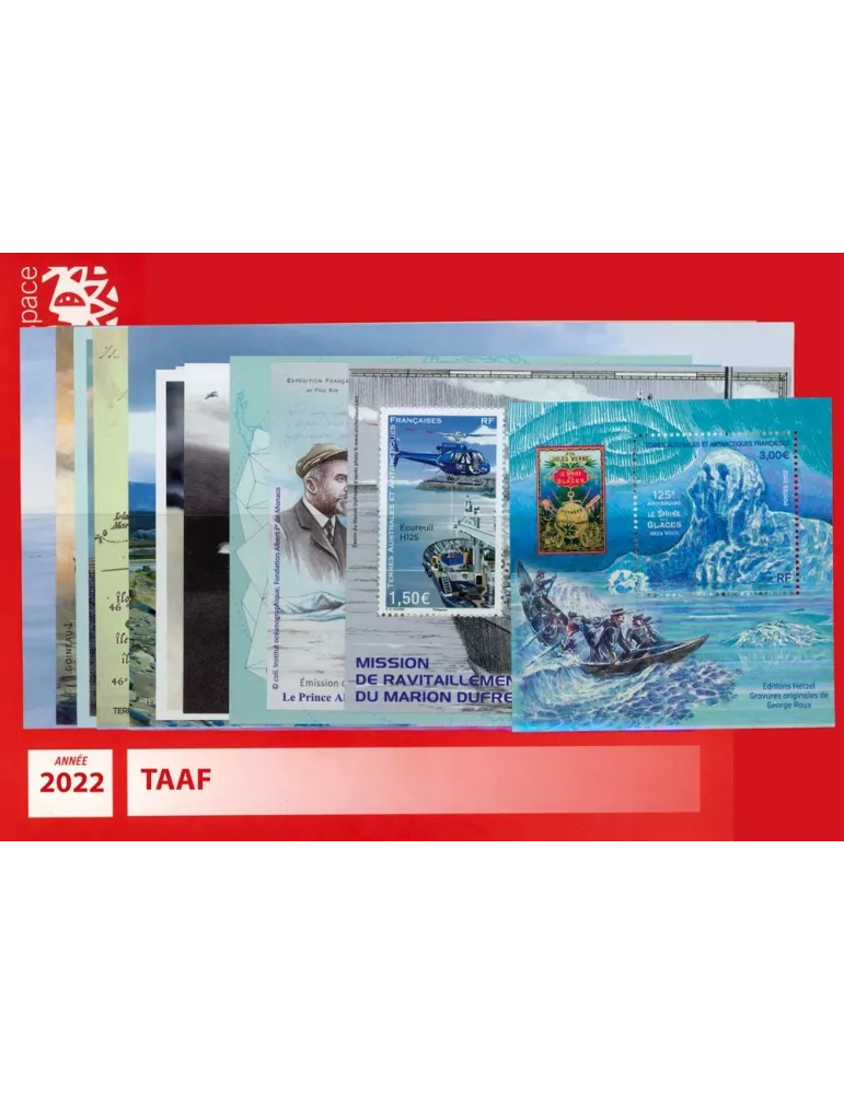 n° F997/F1022 - Timbre TAAF Année complète (2022)