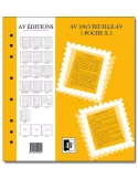 Feuille AV : 1 poche (x5) - AV EDITIONS®