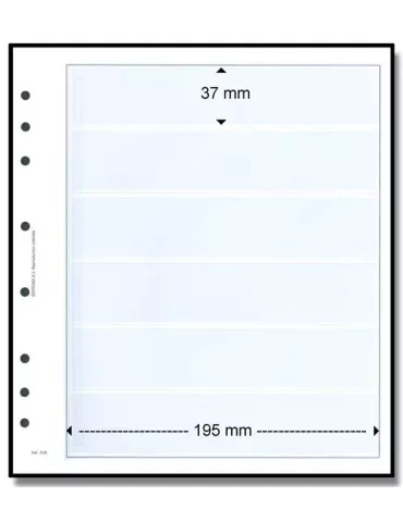 Feuille AV : 6 bandes (x10) - AV EDITIONS® 2