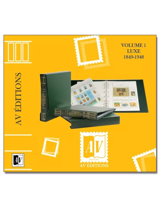 Album FRANCE Vol. 1 Luxe : 1849-1948 - AV EDITIONS®