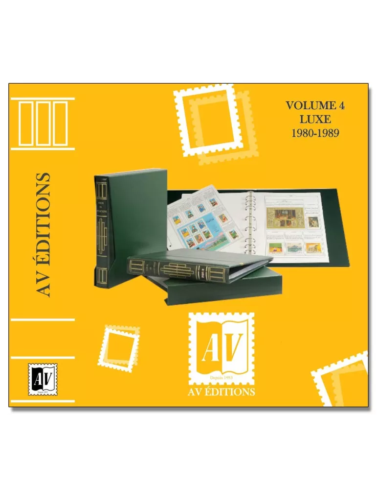 Album FRANCE Vol. 4 Luxe : 1980-1989 - AV EDITIONS®