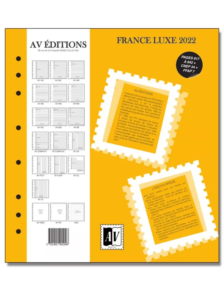 France Luxe : 2022 - AV EDITIONS®