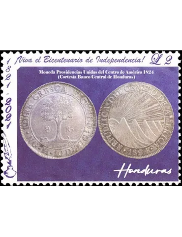 n° 327/330 - Timbre HONDURAS Poste