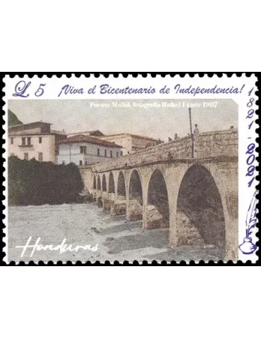 n° 327/330 - Timbre HONDURAS Poste 2