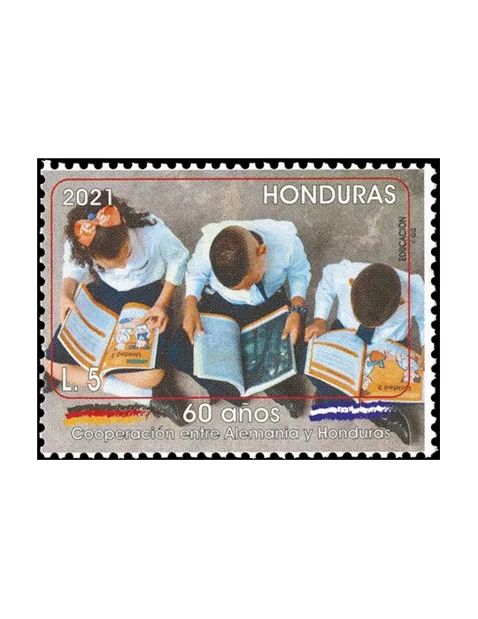 n° 331/334 - Timbre HONDURAS Poste