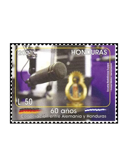 n° 331/334 - Timbre HONDURAS Poste