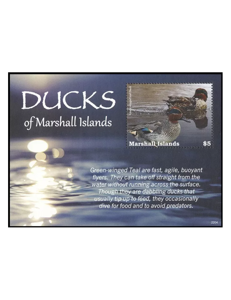 n° 159 - Timbre MARSHALL Blocs et feuillets